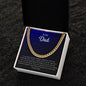 To My Dad | Cuban Link Chain