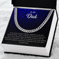 To My Dad | Cuban Link Chain