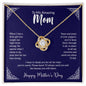 To My amazing Mom | Love Knot Necklace