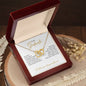 To my Soulmate | Interlocking Hearts necklace