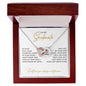 To my Soulmate | Interlocking Hearts necklace