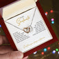 To my Soulmate | Interlocking Hearts necklace